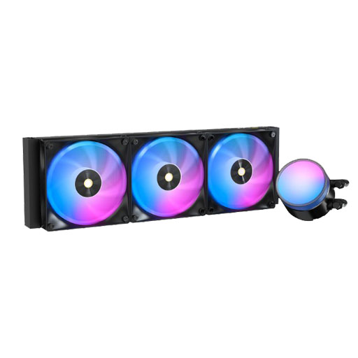OCYPUS DELTA  L36 BLK ARGB AIO LIQUID COOLER V2 2 FANS