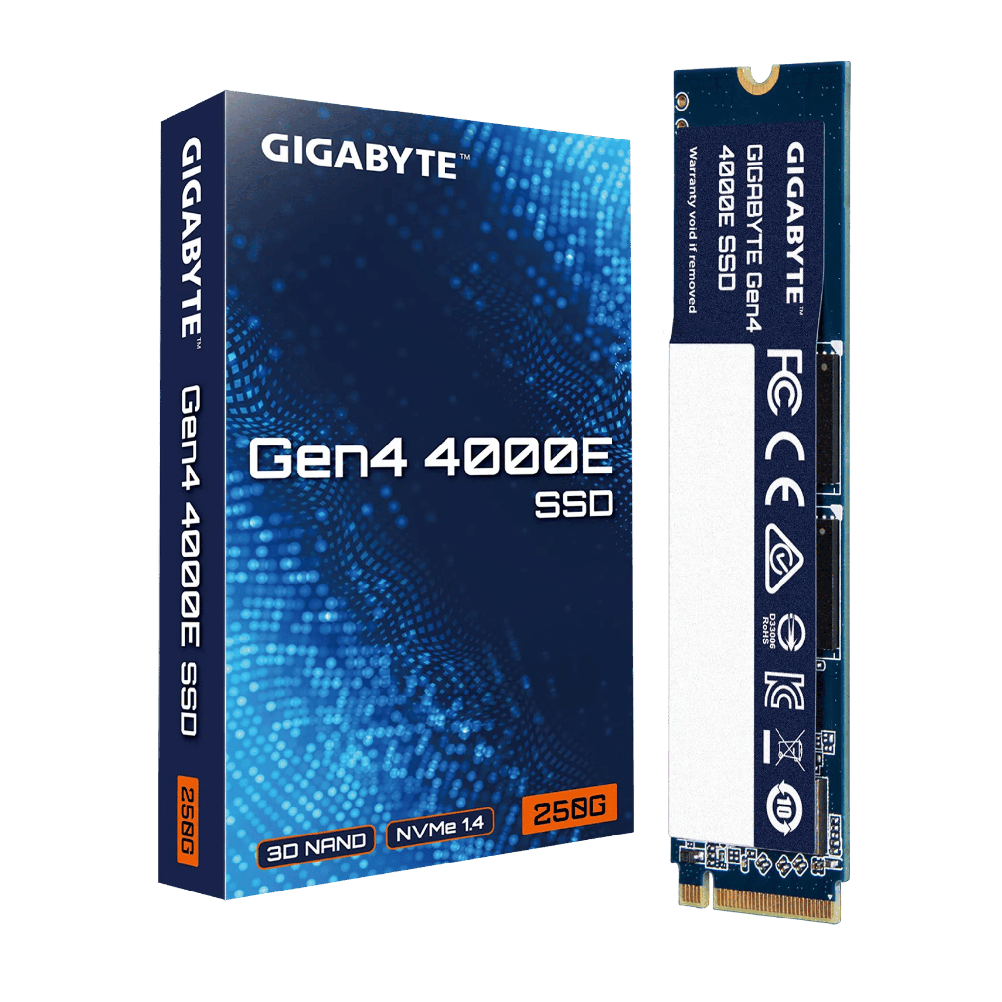 GIGABYTE 250GB NVMe GEN 4 4000E