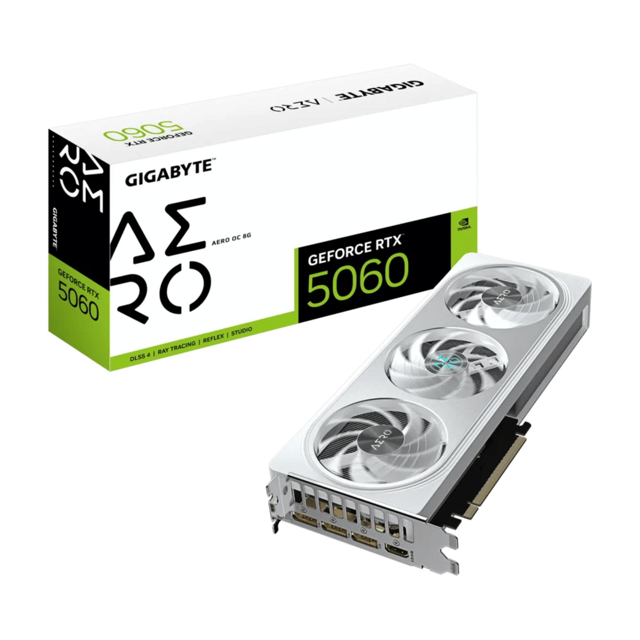 -GIGABYTE RTX5060 AERO OC 8G GRAPHICS CARD