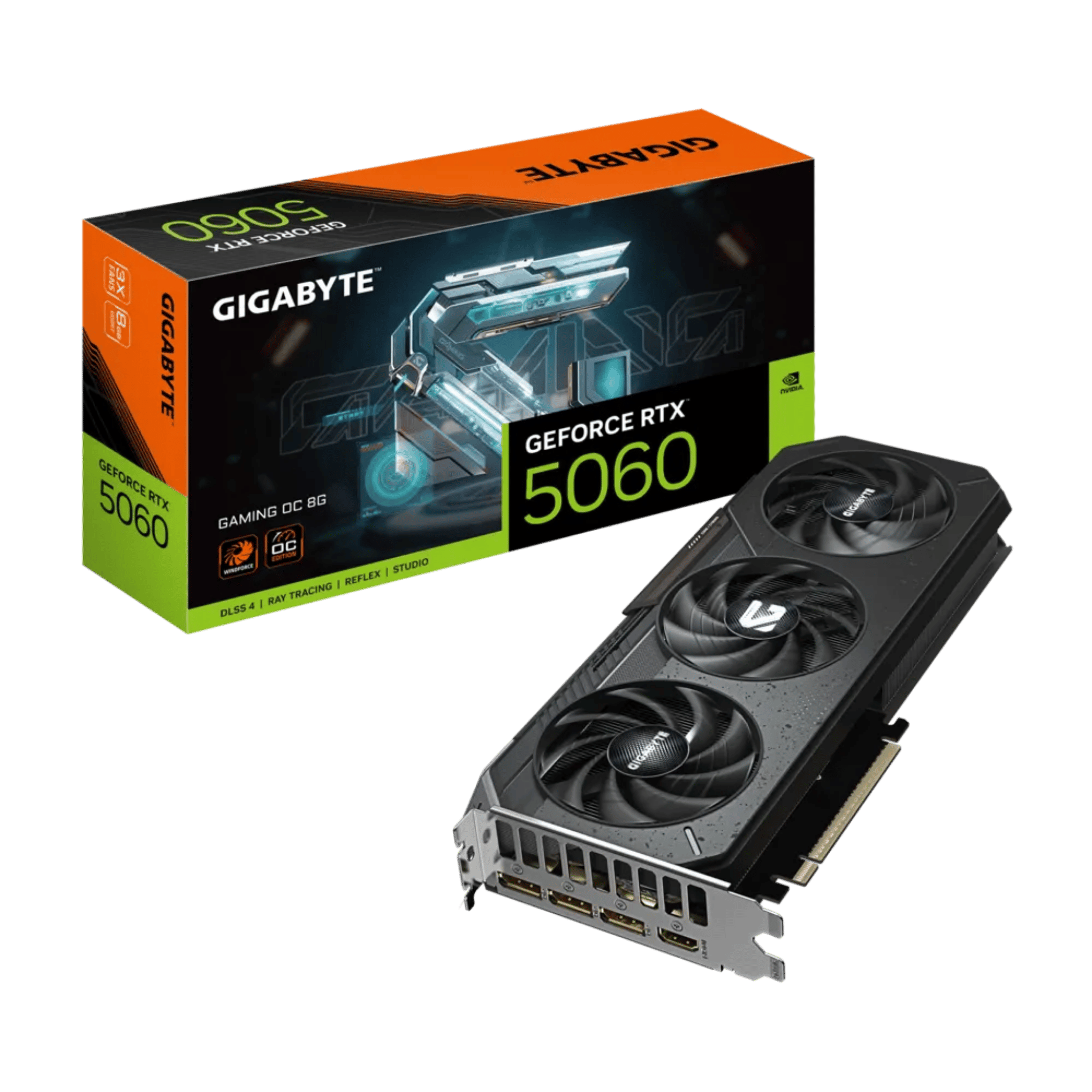 -GIGABYTE RTX 5060 GAMING OC 8GB  3FAN
