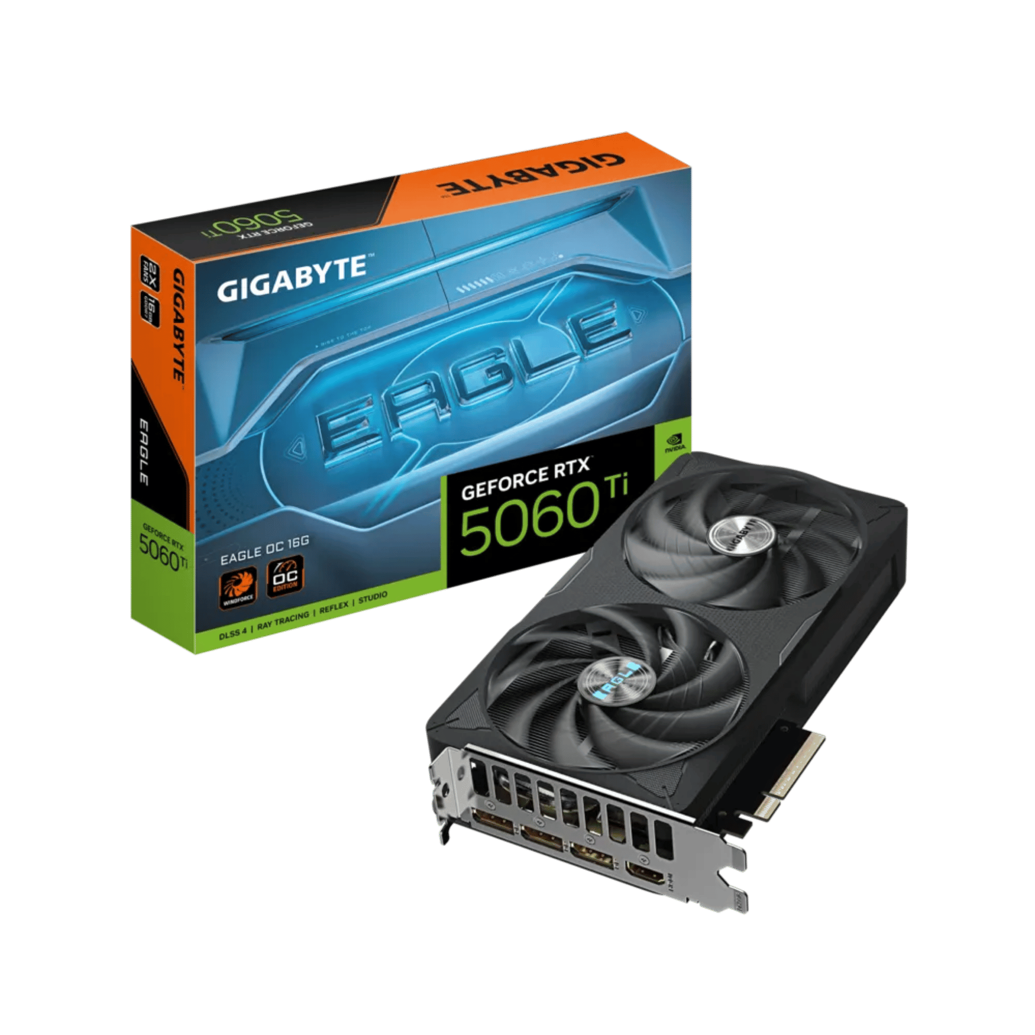 -GIGABYTE GEFORCE RTX™ 5060 TI EAGLE OC 16GB GRAPHICS CARD