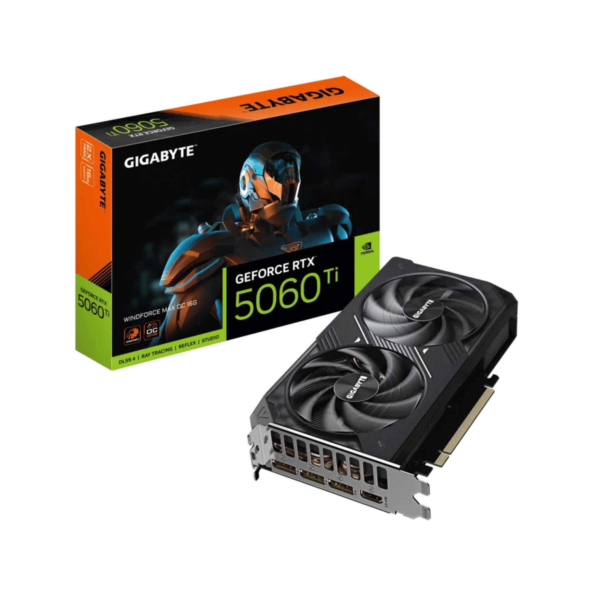 -GIGABYTE RTX5060TI WINDFORCE MAX OG 16G GRAPHICS CARD