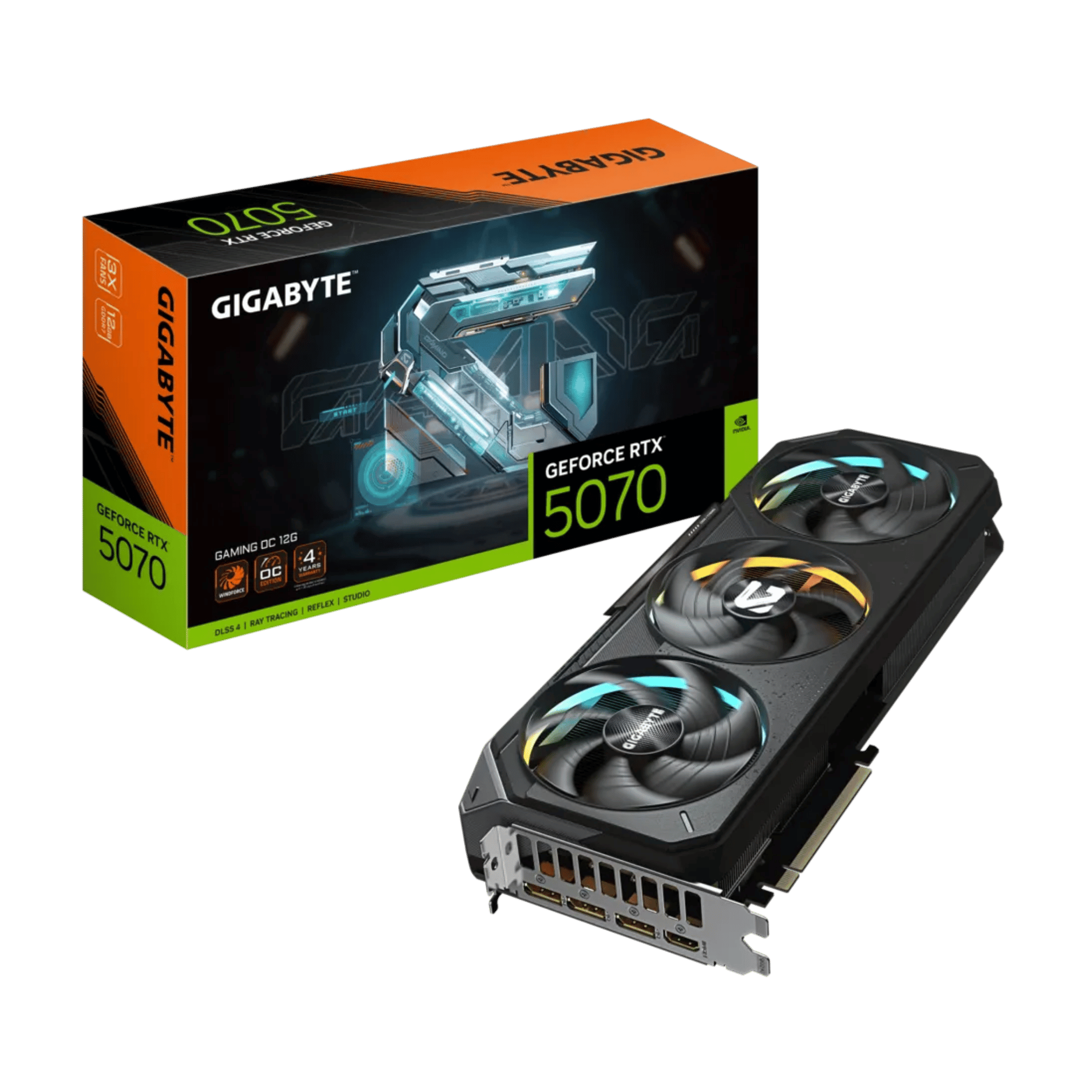 GIGABYTE GEFORCE RTX5070 GAMING OC 12GB