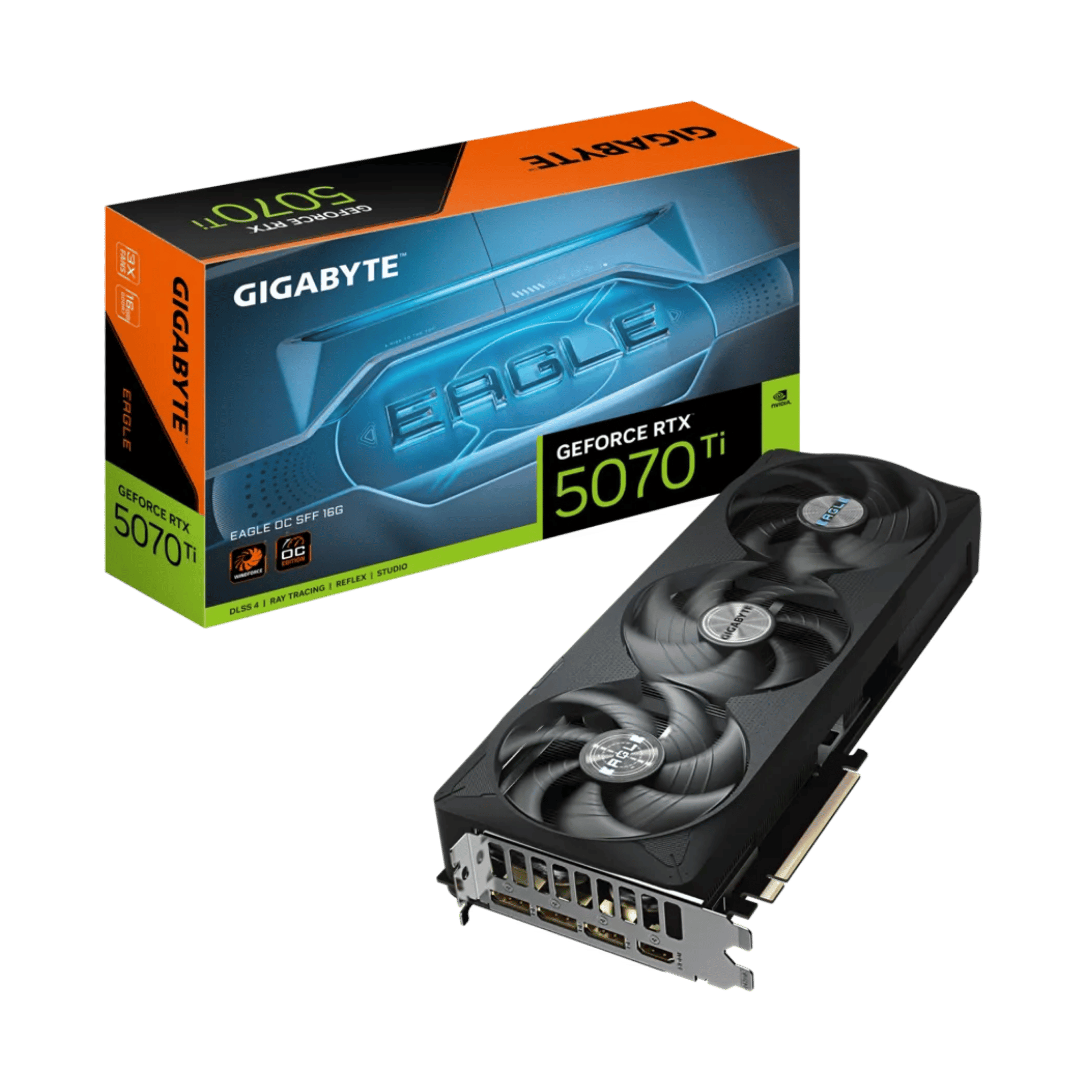 -GIGABYTE GEFORCE RTX™ 5070 Ti EAGLE OC SFF 16G VGA CARD