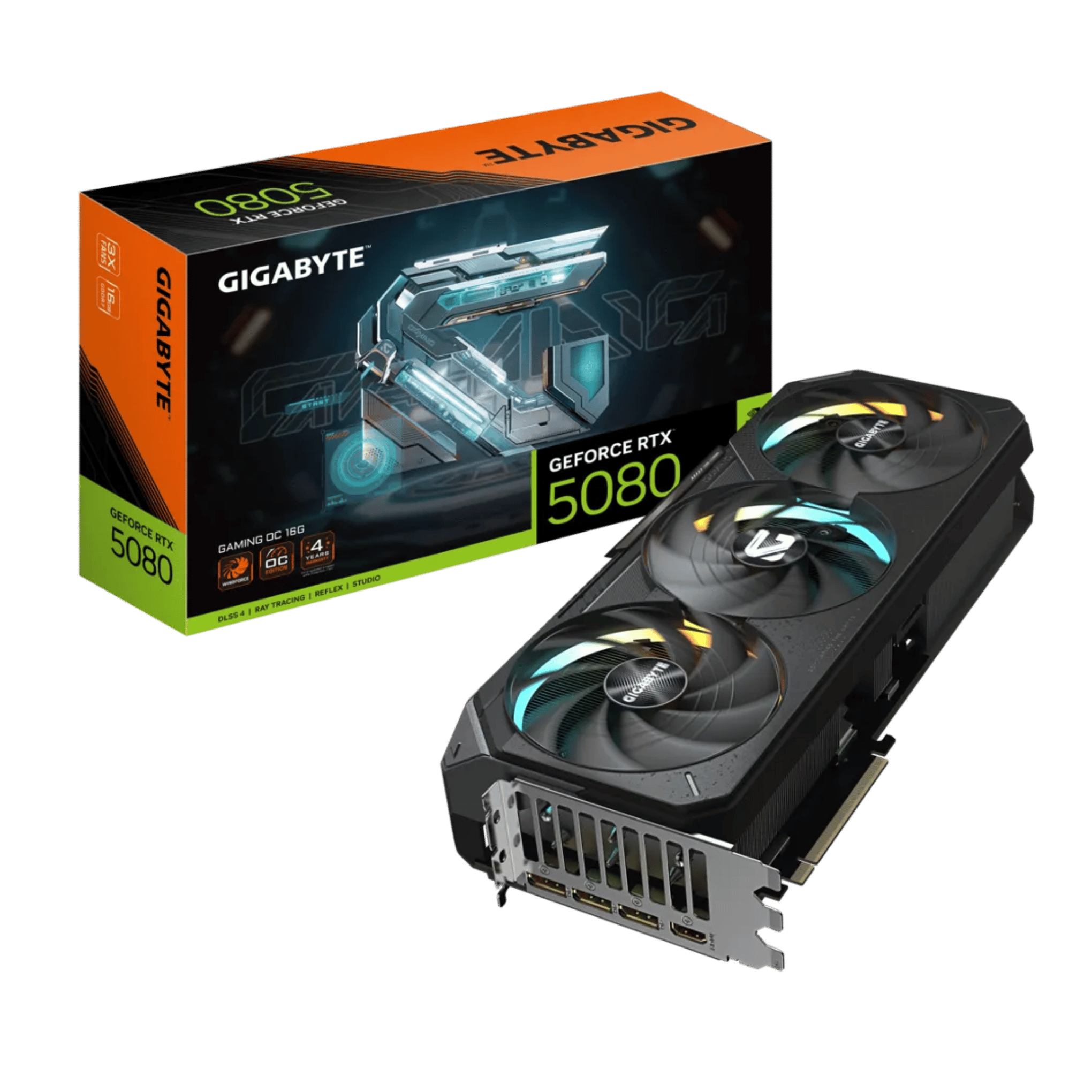 -GIGABYTE RTX5080 GAMING OC 16G GDDR7 VGA CARD