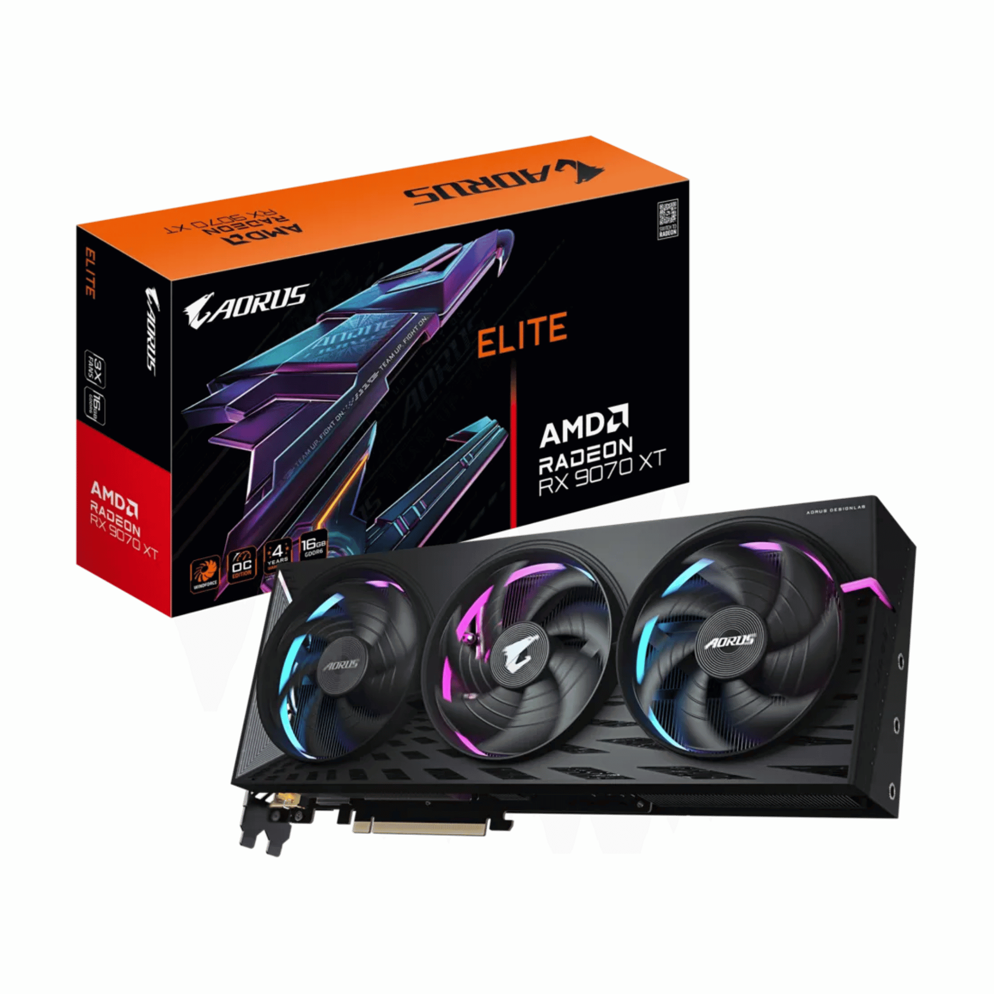 -GIGABYTE AORUS RADEON RX 9070 XT ELITE 16GB VGA