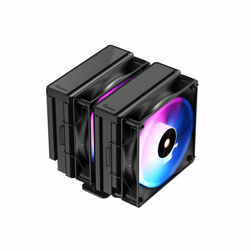 OCYPUS DELTA ARGB A62 BLK 120MM CPU COOLER DUAL FAN
