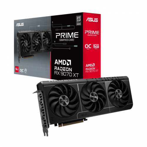 -ASUS PRIME RX9070 XT OC EDITION16 GB