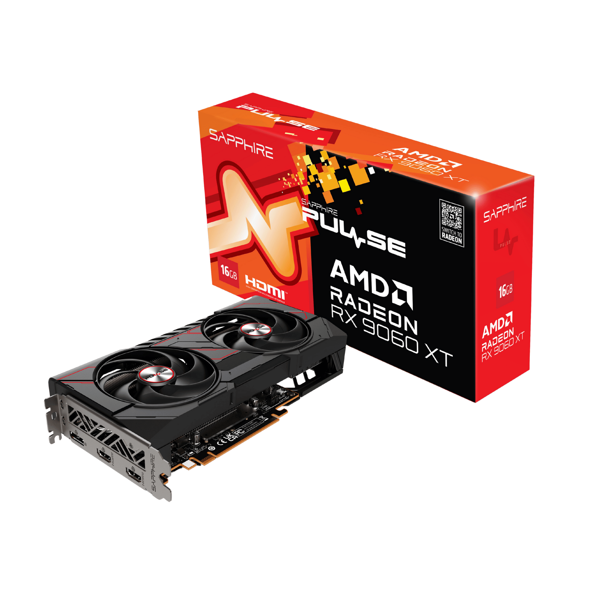 -SAPPHIRE PULSE AMD RADEON™ RX 9060 XT GAMING OC 16GB 