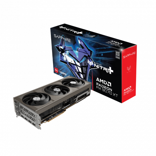 -SAPPHIRE NITRO+ AMD RADEON™ RX 9070 XT GAMING OC 16GB DUAL