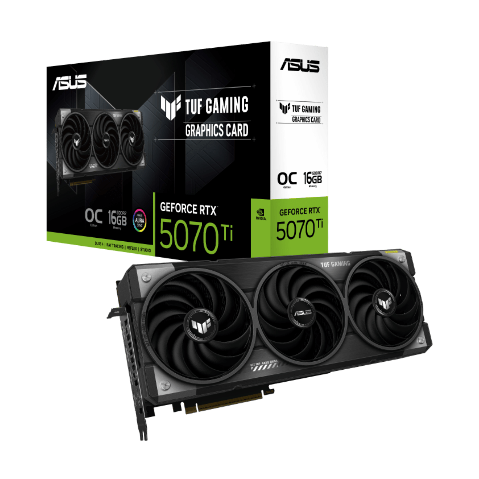 -ASUS TUF GAMING GEFORCE RTX™ 5070 Ti 16GB GDDR7 OC EDITION