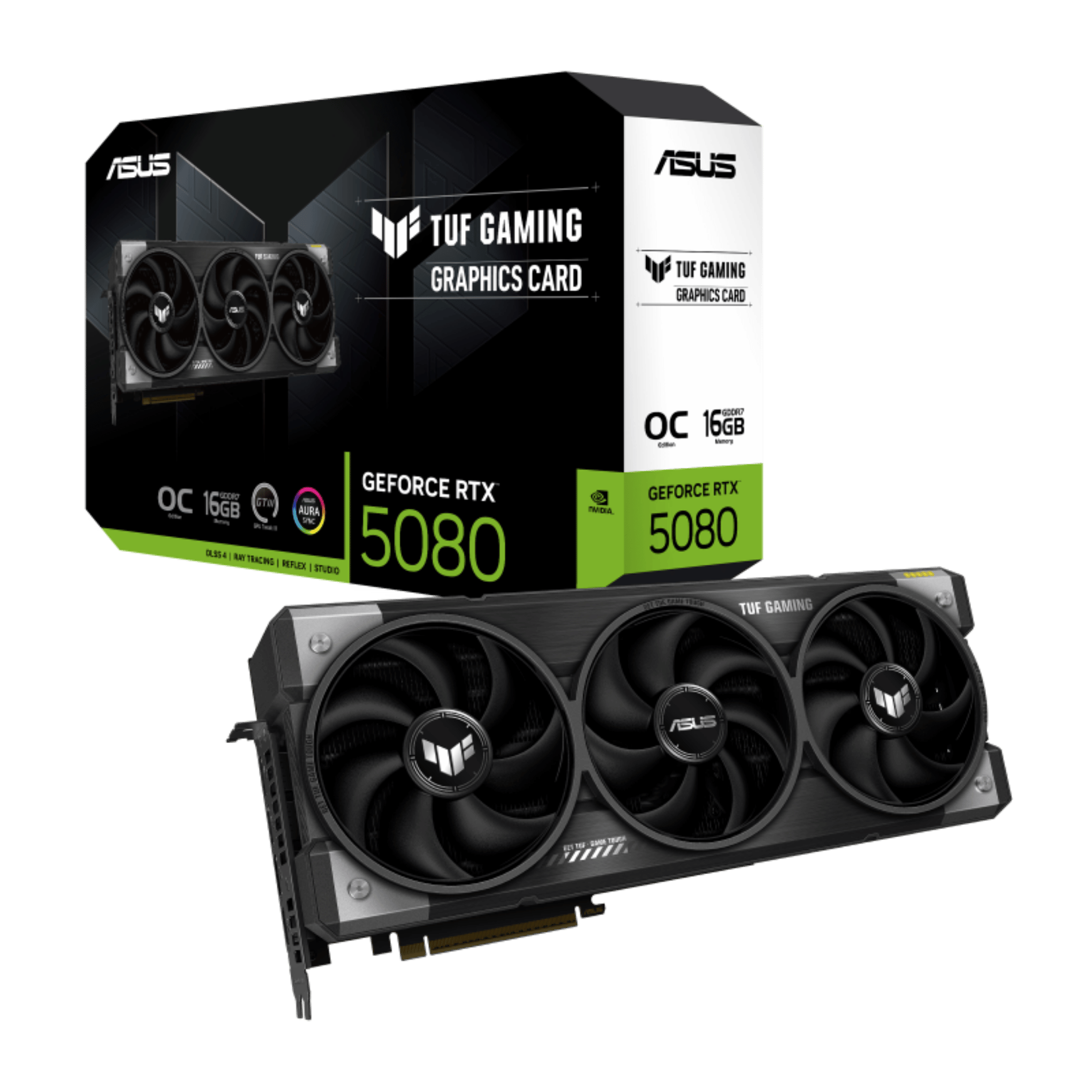 -ASUS TUF GAMING GEFORCE RTX™ 5080 16GB GDDR7 OC EDITION