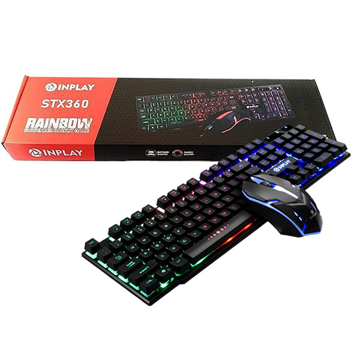 Inplay STX360 RGB Keyboard Mouse