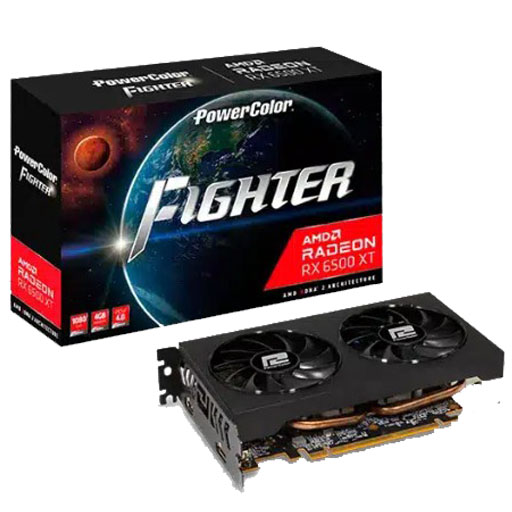 POWER COLOR RX6500XT 4GB