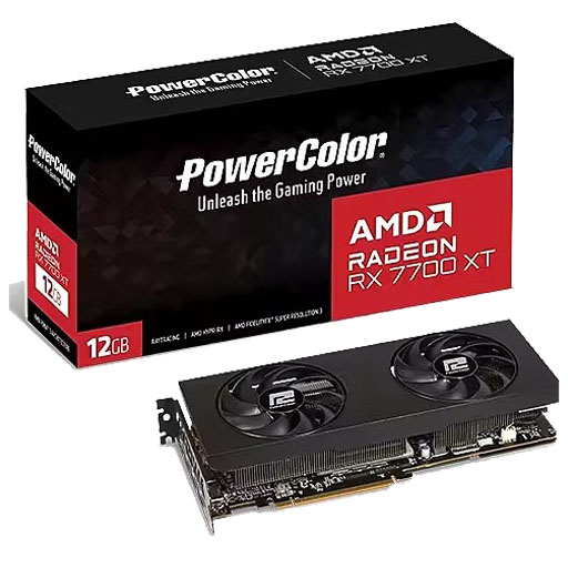 POWERCOLOR RX7700XT FIGHTER 12GFOC 3FANS