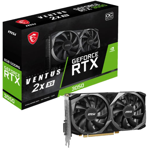 MSI VENTUS 2X RTX 3050 6GB DDR6