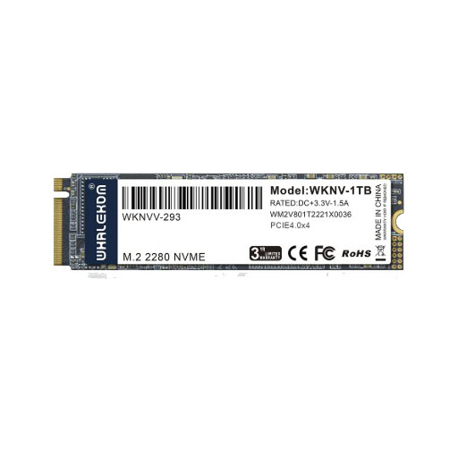 WHALEKOM 512GB SSD 2280
